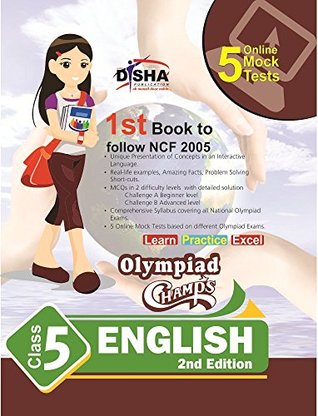 Full Download Olympiad Champs English Class 5 with 5 Mock Online Olympiad Tests - Disha Experts | PDF
