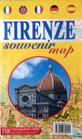 Download Laminated Map of Florence / Firenze Souvenir Map by Lozzi (English, Spanish, French, Italian and German Edition) -  file in PDF