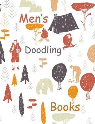Download Men's Doodling Books: 8.5 X 11, 120 Unlined Blank Pages for Unguided Doodling, Drawing, Sketching & Writing -  file in ePub