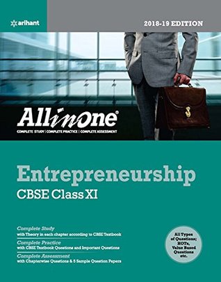 Read CBSE ALL IN ONE ENTREPRENEURSHIP CBSE CLASS 11 FOR 2018 - 19 - Na | PDF