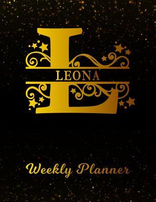 Read Leona Weekly Planner: 2 Year Personalized Letter L Appointment Book January 2019 - December 2020 Black Gold Cover Writing Notebook & Diary Datebook Calendar Schedule Plan Days, Set Goals & Get Stuff Done -  file in ePub