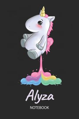 Read Alyza - Notebook: Blank Ruled Personalized & Customized Name Rainbow Farting Unicorn School Notebook Journal for Girls & Women. Funny Unicorn Desk Accessories for Kindergarten, Primary, Back To School Supplies, Birthday & Christmas Gift for Women. -  | PDF