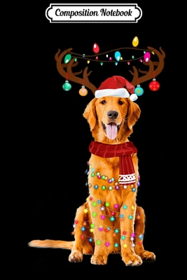 Read Online Composition Notebook: Cute Golden Retriever Christmas Lights Reindeer Pajamas Journal/Notebook Blank Lined Ruled 6x9 100 Pages - Hans-Gerd Frohlich file in ePub
